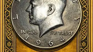Rare 1964 USA Kennedy Half dollar with mint error. $1,500+ Auction sale. Subscribe and thanks