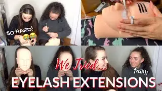 DIY Eyelash Extensions | FAIL