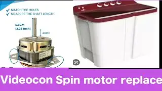 &ldquo;Washing machine spin motor replaced wiring done successfully. Machine running smooth after repair
