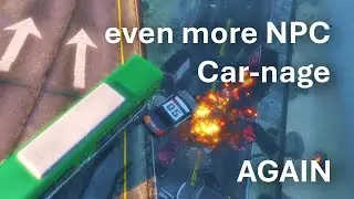 GTA V - Even more NPC Car-nage... AGAIN!