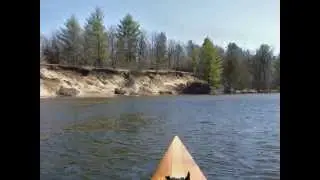 Kayaking the Lower Rum River.