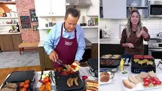 GreenPan Nonstick 7-in-1 Contact Grill with Waffle Plates on QVC