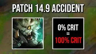 How Riot accidentally broke Rengar (HILARIOUS)