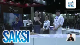 Rhian Ramos na self-taught baker, masayang nakapag-demo sa malaking bakery fair | Saksi