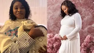 TOPE ALABI  IS THE LATEST GRANDMOTHER IN TOWN AS SHE WELCOMES GRANDCHILD.