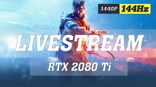Игровой процесс BFV 1440P 144 Гц для ПК с трассировкой лучей DXR | RTX 2080 Ti | ThirtyIR