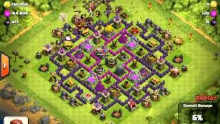 Clash of clans Hog healer video 4