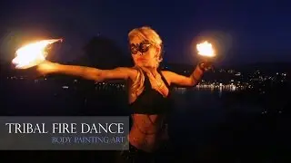 Tribal fire dance
