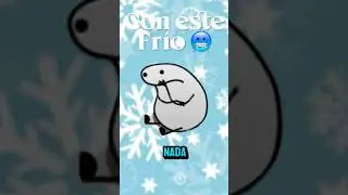 pov:yo con este frio