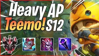 Full ap teemo toplane season 12!! League of legends!