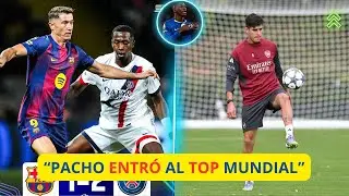 PARTIDAZO DE WILLIAM PACHO VS FC BARCELONA // HINCAPI&Eacute; PODR&Iacute;A TENER MINUTOS
