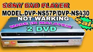 SONY DVD PLAYER MODEL.DVP-NS57P /DVP-NS430 NOT WARKING SALE MADE IN MALAYSIA #MANGALBORICHA2