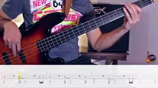 Dire Straits - Down to the waterline (Fretless Bass Cover with tabs)