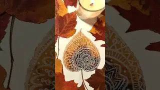 Leaf Painting | Peace in Small Things 🍂