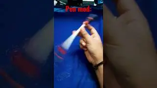 pen mod .vs. Butterfly knife #penspinning #butterflyknife