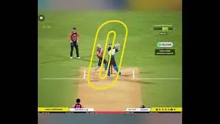 Dry pitch full match with overconfident guy