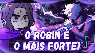 Teen Titans Go React to Robin As Gojo Satoru (Tik Toks) | BR - USA