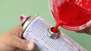 Once You Know This Secret, You’ll Never Throw Away Old Spray Paint Cans Again!