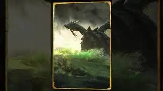 Dracoturtle - Beautifully Animated Premium Card from Gwent #shorts