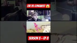 Atom Eve VS Conquest #invincibleseason3 #animefights #conquest #invincible #reaction