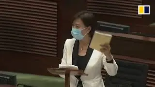 LIVE: Hong Kong's legislature debates national anthem bill