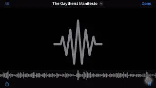 The Gaytheist Manifesto
