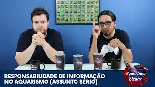 Responsabilidade de informação no aquarismo (assunto sério)