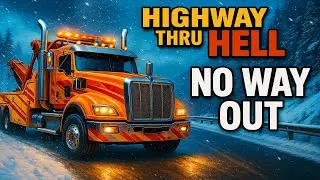 Highway Thru Hell S1E5 &ndash; &ldquo;No Way Out&rdquo; | Truck Dangling on a Cliff! 😱❄️