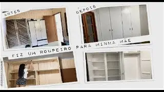 DIY - Como fazer roupeiro de madeira em casa