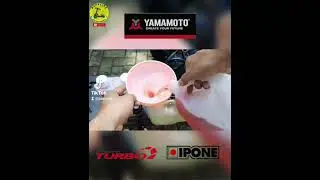 Oli samping IPONE+PERTAMAX TURBO Goped Scooter Engine 63cc 2T