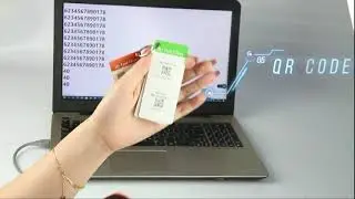 Yanzeo C2000 wired Barcode Scanner, 1D 2D code on PC and Phone Screen #barcodescanners