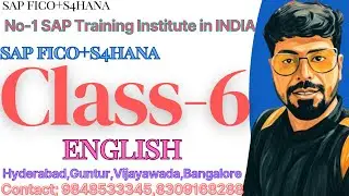 #SAP S4HANA CLASS-6,SAP S/4 HANA Course For Beginners,Roles & Responisibilities in  SAP S4HANA CLASS