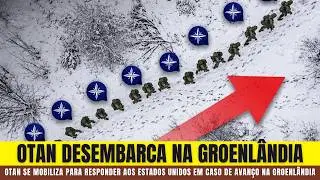 OTAN Usa Força Militar na GROENLÂNDIA Para Conter Trump