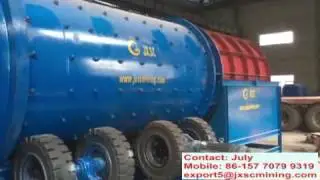 150TPH Gold Trommel Wash Plant in JXSC workshop