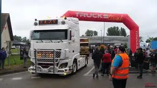 Truckstival 2024 Bletterans départs des camions part 2/2 !