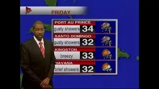 Caribbean Travel Weather - Friday August 9th 2019