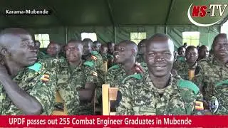 UPDF Passes out 255 Combat Engineer Graduates in Mubende