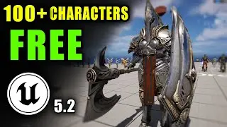 Unreal Engine 5.2 &mdash; БЕСПЛАТНЫЕ ресурсы Paragon (ОБЗОР)