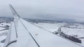 Landing at Munich Airport (MUC) - Lufthansa LH2505 reg D-AIUX A320
