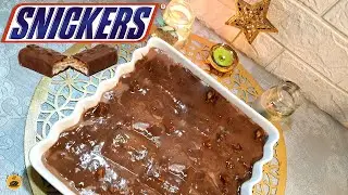 Snickers Dessert Recipe | 5-minute recipe dessert | Snickers dessert #recipes #pudding #dessert