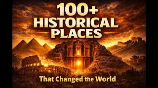 100+ Historical Places That Changed the World | Ancient Wonders to Lost Civilizations