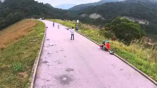 Hk first dodecacopter flight test test