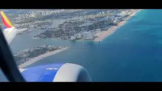 flying to cuba..volando a cuba , fort Lauderdale coast #cuba #usa #sky
