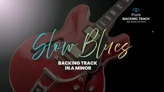 🎸A Minor Slow Blues Backing Track  | Jam Track