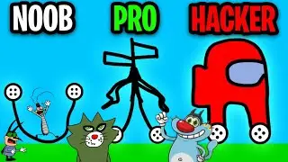 Noob VS Pro VS Hacker In Car Drawing Game | With Oggy and The Cockroaches
