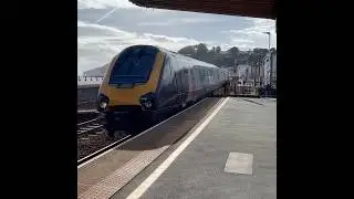 Cross Country Train 221144/221120 Non Stop Dawlish Devon