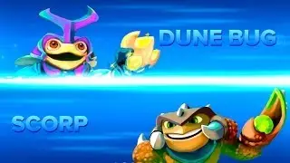 Skylanders Swap Force PVP - Dune Bug VS Scorp