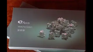 Akko CS Matcha Green Unboxing
