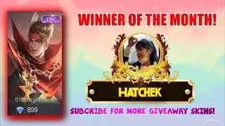 𝕎𝕀ℕℕ𝔼ℝ 𝕆𝔽 𝕄𝔸𝕐 (GIVEAWAY SKIN ML) 900💎 WORTH✔️