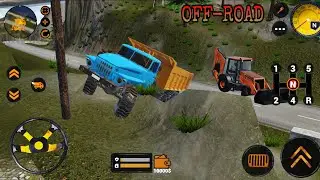 Backhoe Loader Jcb Simulator Gameplay || Indian Vehicles Jcb And Truck Game - Android Gameplay 